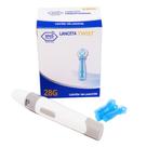 Caneta Lancetadora Glucoleader + Lancetas Twist 28g 100un Caneta Lancetadora Glucoleader + Lancetas Twist 28g 100un