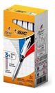 Caneta/lapiseira Bic 4 Cores Multifuncional Cinza/branco