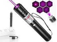 Caneta laser USB recarregável roxa IVVTRYI Cat Toy