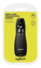 Caneta Logitech R400 Apresentador Multimídia Lazer Sem Fio Negro