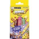 Caneta Marca Texto Bebold FAST Food com Cheirinho Estojo com 5 Cores