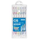 Caneta Marca-Texto Cis Lumini Ex Slim 6 Cores Marca e Apaga