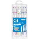 Caneta Marca Texto CIS Lumini EX SLIM 6 Cores