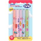 Caneta Marca Texto Fini C/AROMA 5 Cores Blister