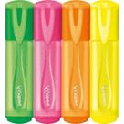 Caneta Marca Texto Fluopeps Glitter Neon 4COR.SORTIDO Estojo Caneta Marca Texto Fluopeps Glitter Neon 4COR.SORTIDO Estojo