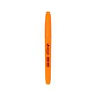 Caneta Marca Texto Fluorescente Cor Laranja P/ Estudos