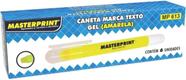 Caneta marca texto masterprint gel - caixa com 06