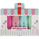 Caneta Marca Texto Mini com Cheiro 4 Cores BRW