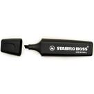 Caneta Marca Texto Preto Stabilo Boss