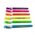Caneta Marca Texto Slim 6 Cores Neon para Anotações e Organização de Ideias Masterprint
