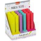 Caneta Marca Texto Square 4 Cores Neon BRW Caixa com 24 Unidades Caneta Marca Texto Square 4 Cores Neon BRW Caixa com 24 Unidades