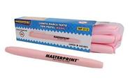 Caneta marca texto tom pastel rosa masterprint mp612 caixa c/ 06 unidades