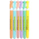 Caneta Marca Texto Tom Pastel Slim Ponta Chanfrada Masterprint MP611 com 6 Cores: Azul Amarela Laranja Rosa Lilás Verde Caneta Marca Texto Tom Pastel Slim Ponta Chanfrada Masterprint MP611 com 6 Cores: Azul Amarela Laranja Rosa Lilás Verde