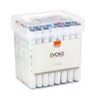 Caneta Marcador Artístico Brw Evoke Estojo C/48 Cores
