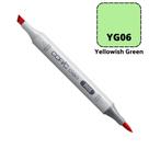 Caneta Marcador Copic Ciao Ponta Dupla Cor Yellowish Green
