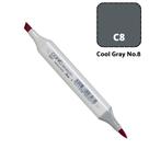 Caneta Marcador Copic Sketch Ponta Dupla Cor Cool Gray 8 Caneta Marcador Copic Sketch Ponta Dupla Cor Cool Gray 8