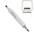 Caneta Marcador Copic Sketch Ponta Dupla Cor Floral White