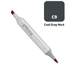 Caneta Marcador Copic Sketch Ponta Dupla Variações Cool Gray
