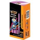 Caneta Marcador Marca Texto Marking Metalica BIC Caixa 10und