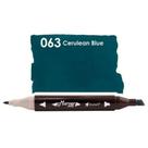 Caneta Marcador Marker Dual Ponta Dupla 63 Cerulean Blue Bismark Caneta Marcador Marker Dual Ponta Dupla 63 Cerulean Blue Bismark