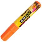 Caneta Marcador Para Vidros e Lousa Window Marker Laranja