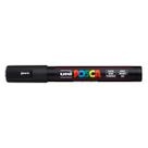 Caneta Marcador POSCA Preto Ponta Grossa 2.5mm PC-5M Uniball