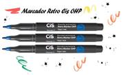 Caneta Marcador Retro Cis 1.0 - Kit C/ 3 Az