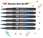 Caneta Marcador Retro Cis 1.0 - Kit C/ 6 Az