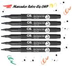 Caneta Marcador Retro Cis 1.0 - Kit C/ 6 PT