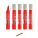 Caneta Marcador WBM 7 Pilot Vermelho Quadro Branco Kit 5