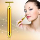 Caneta Massageadora Facial Vibratória Efeito Botox Sem Agulhas Rejuvenescimento Térmico Skin Care Kit