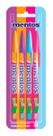 Caneta Mentos Esferográfica Jet Lux 4 Cores Compactor