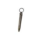 Caneta mini de latão com mecanismo bolt action para chaveiro 7,6 cm leve