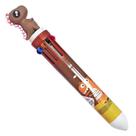 Caneta multidino 10 cores polibrinq