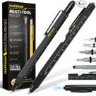Caneta multiferramenta MAFEHAN 10 em 1 com luz LED, caneta e régua