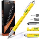 Caneta multiferramenta SAPGIF 9 em 1 com caneta LED Light Ruler Caneta multiferramenta SAPGIF 9 em 1 com caneta LED Light Ruler