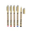 Caneta Nanquim Pigma Micron Sakura 0.1 Kit C/5 Cores