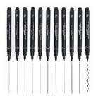 Caneta Nanquim Uni Pin Uni-ball Kit C/ 11 Traços Cor Preta
