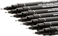 Caneta Nanquim Uni Pin Uni-ball Kit C/ 7 Traços