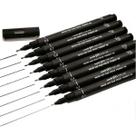 Caneta Nanquim Uni Pin Uni-ball Kit C/ 8 Traços