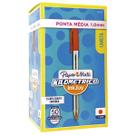 Caneta Paper Mate 1.0 Kilometrica 100 Média 50 Unidades