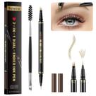 Caneta para Sobrancelhas Soleira Waterproof com 4 pontas Microblading Blonde Caneta para Sobrancelhas Soleira Waterproof com 4 pontas Microblading Blonde