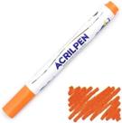Caneta Para Tecido Acrilpen 517 Laranja - Acrilex