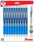 Caneta Pentel Energel Needle Tip de 0,5 mm, tinta azul, pacote com 10 Caneta Pentel Energel Needle Tip de 0,5 mm, tinta azul, pacote com 10