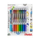 Caneta Pentel Energel RTX Happiness Expressions 0,7 mm - pacote com 8 Caneta Pentel Energel RTX Happiness Expressions 0,7 mm - pacote com 8