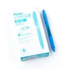Caneta Pentel Energel-X Gel Líquido Retrátil de 0,7 mm Caixa com 12