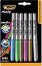 Caneta permanente bic marcador marki