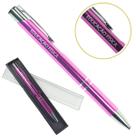 Caneta Personalizada Cursos Metal Profissional Coloridas Educação Física