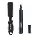Caneta Pigmentadora + Escova Para Preencher Barba Cabelo Sobrancelha