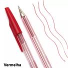Caneta Pilot 0.7 BP-S ponta de aço vermelho